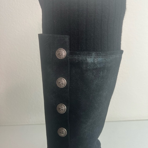 Chanel Leather Knee High Boots - Picture 5 of 11